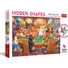 Trefl 1086 db-os Hidden Shapes puzzle - Játék est (10749)