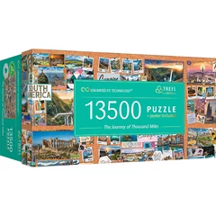 Trefl 13500 db-os UFT puzzle - Ezer mérföldes utazás (81025)