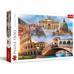 Trefl 1500 db-os puzzle - Olaszország (26203)
