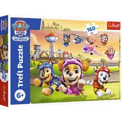 Trefl 160 db-os puzzle - Mancs őrjárat, kutyák a csúcson (15432)