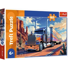 Trefl 160 db-os puzzle - Teherautó az úton (15413)