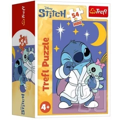 Trefl 54 db-os MINI puzzle - Stitch - Jó éjszakát! (19812)