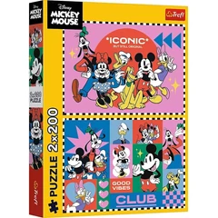 Trefl 2 x 200 db-os puzzle - Disney - Mickey Mouse (13319)