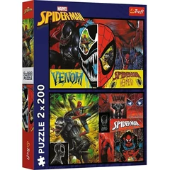 Trefl 2 x 200 db-os puzzle - Pókember vs. Venom (13314)