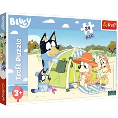 Trefl 24 db-os Maxi puzzle - Bluey nagyszerű napja (14357)
