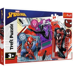 Trefl 24 db-os Maxi puzzle - Marvel Pókember, érzékek (14366)