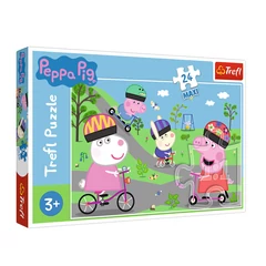 Trefl 24 db-os Maxi puzzle - Peppa malac - Egy boldog nap (14330)