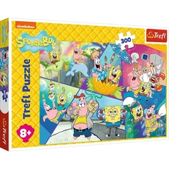 Trefl 300 db-os puzzle - Spongyabob és Bikinifenék lakói (23038)