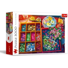 Trefl 3000 db-os puzzle - Rejtvényes est (33079)