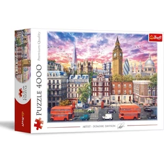 Trefl 4000 db-os puzzle - Séta Londonban, Dominic Davison (45010)