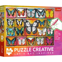 Trefl 500 db-os Creative puzzle - Butterfly (37561)