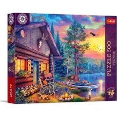 Trefl 500 db-os Premium Plus puzzle - Tea Time - Sunset Harbour (37617)