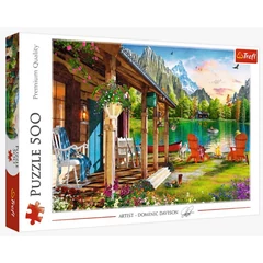 Trefl 500 db-os puzzle - A hegyekben (37408)