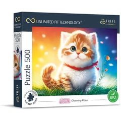 Trefl 500 db-os UFT Prime puzzle - Bájos cica (37463)