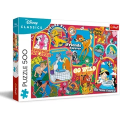 Trefl 500 db-os puzzle - Disney - Az évek során (37465)