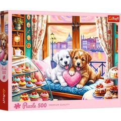 Trefl 500 db-os puzzle - Puppy Love (37554)