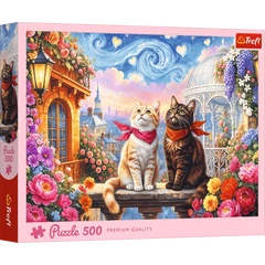 Trefl 500 db-os puzzle - Purrfect Love (37553)