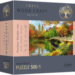 Trefl 501 db-os Wood Craft Prémium Fa Puzzle - Central Park, Manhattan, New York (20157)