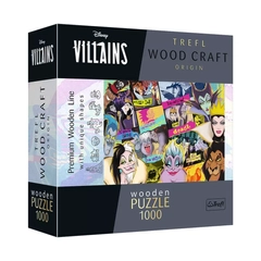 Trefl 505 db-os Wood Craft Prémium Fa Puzzle - Disney - Gonoszak (20196)
