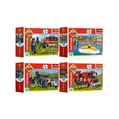 Trefl 54 db-os MINI puzzle - Sam a Tűzoltó - többféle (54205)