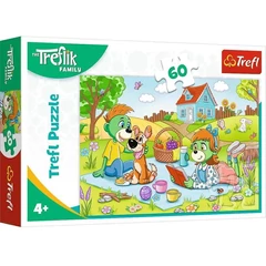 Trefl 60 db-os puzzle - A Treflikow család kalandjai (17394)