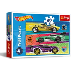 Trefl 60 db-os puzzle - Hot wheels kisautók (17389)