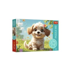 Trefl 60 db-os puzzle - Légy egy kiskutya (17408)