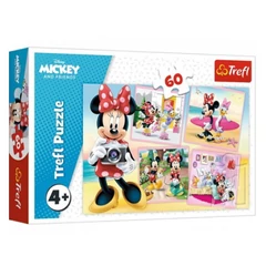 Trefl 60 db-os puzzle - Minnie Mouse - Csíz (17360)