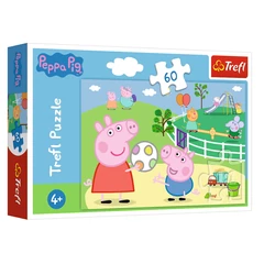 Trefl 60 db-os puzzle - Peppa malac - Vidám szórakozás (17356)