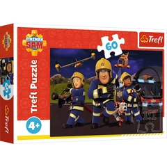 Trefl 60 db-os puzzle - Sam tűzoltó - Hős egyenruhában (17413)