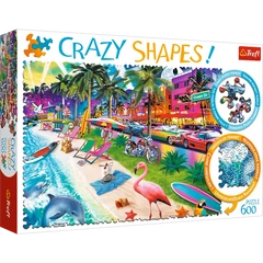 Trefl 600 db-os puzzle - Crazy Shapes - Miami Beach (11132)