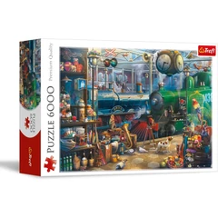 Trefl 6000 db-os puzzle - Vasútállomás (65004)