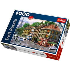 Trefl 6000 db-os puzzle - Párizsi utca (65001)