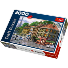 Trefl 6000 db-os puzzle - Párizsi utca (65001)