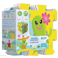 Trefl 8 db-os Szivacs puzzle - Éneklő kaktuszok (61265)