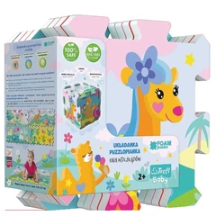 Trefl 8 db-os Szivacs puzzle - Tevék (61264)