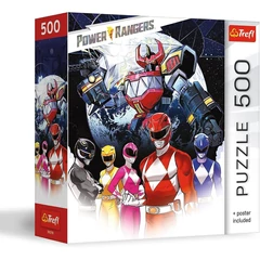 Trefl 500 db-os puzzle - Power Rangers - A csapat (99210)