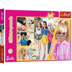 Trefl 100 db-os Csillám puzzle - Barbie (14830)