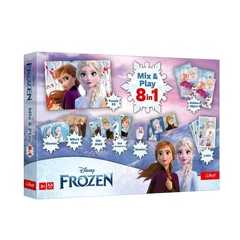 Trefl Disney Jégvarázs 8 az 1-ben Mix&amp;Play társasjáték (02596)