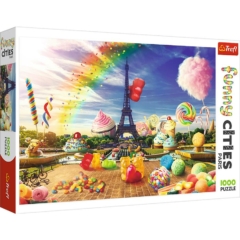 Trefl 1000 db-os puzzle - Funny Cities - Édes Párizs (10597)