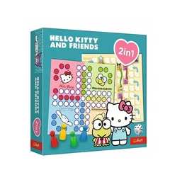 Trefl Hello Kitty 2in1 társasjáték - Chínczyk és Kígyók és Létrák (02896)