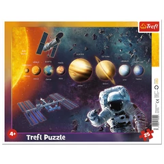 Trefl 25 db-os keretes puzzle - Naprendszer (31342)