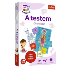Trefl Kis Felfedező oktató társasjáték - A testem (01990)