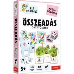Trefl Kis Felfedező oktató társasjáték - Összeadás (02851)
