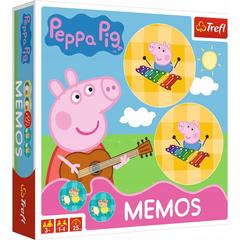Trefl Memóriajáték - Peppa malac és barátai (01893)