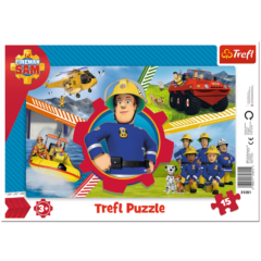 Trefl 15 db-os keretes puzzle - Sam, a tűzoltó (31351)