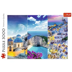 Trefl 3000 db-os puzzle - Görög nyaralás (33073)