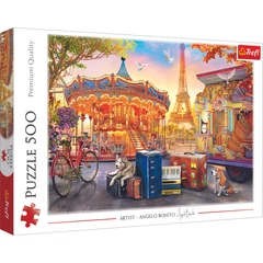 Trefl 500 db-os puzzle - Kirándulás Párizsba (37426)