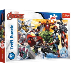 Trefl 100 db-os puzzle - Avengers - Bosszúállók - A csapat ereje (16431)