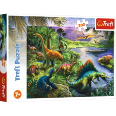Trefl 200 db-os puzzle - Dinoszauruszok világa (13281)